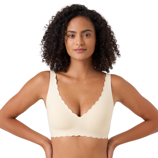 Siléa™ Soutien-Gorge Ondulé Décolleté V